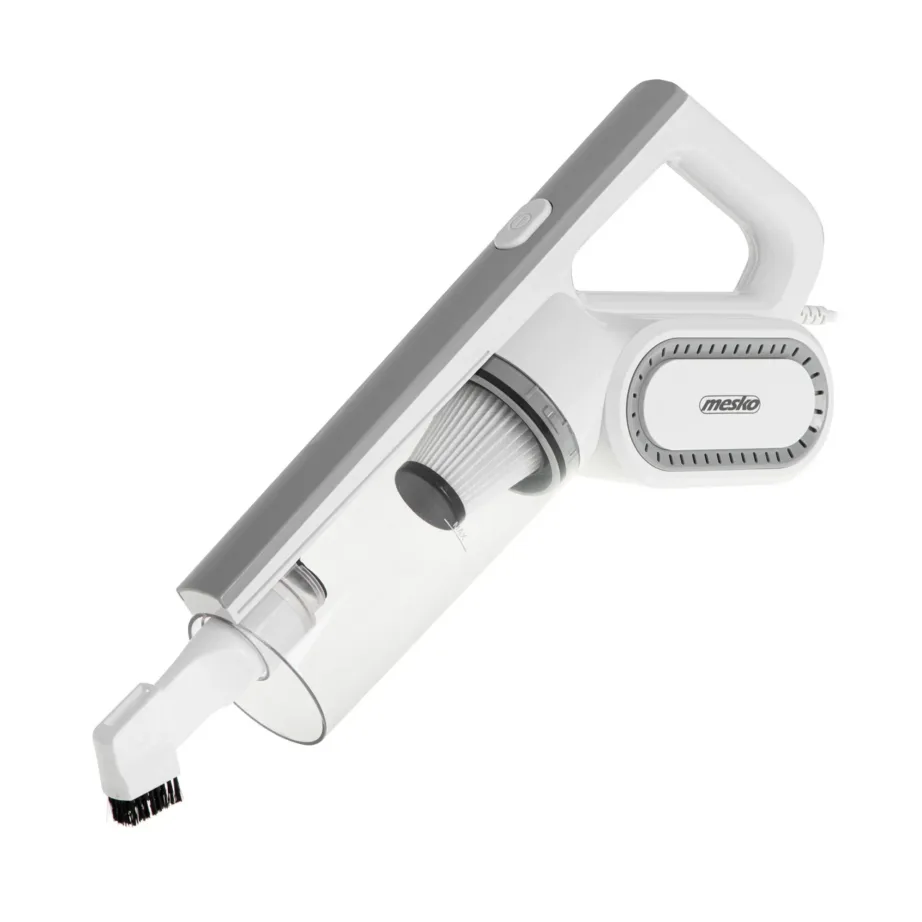 Adler MS 7058 valge vertikaalne tolmuimeja konteineriga, 400 W, 8,35 m tööraadius – 7