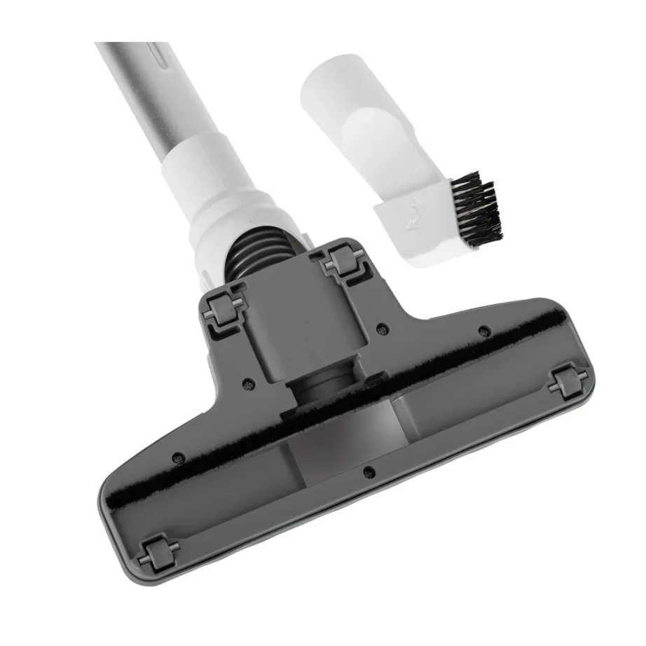 Adler MS 7058 valge vertikaalne tolmuimeja konteineriga, 400 W, 8,35 m tööraadius – 9