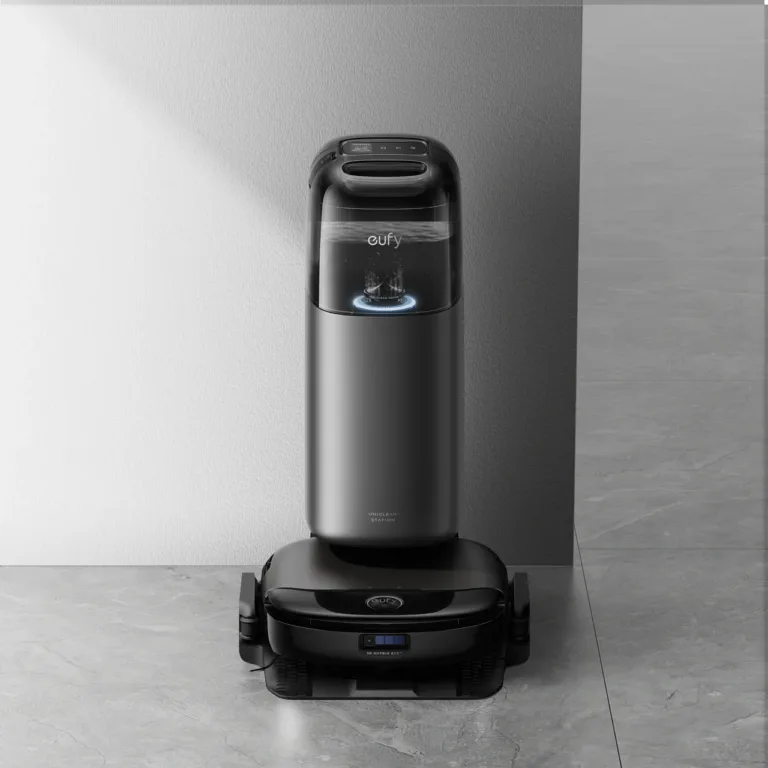 Anker Eufy S1 Pro robot tolmuimeja korpus ülaltvaates