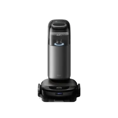 Anker Eufy S1 Pro robot tolmuimeja töötab põrandal