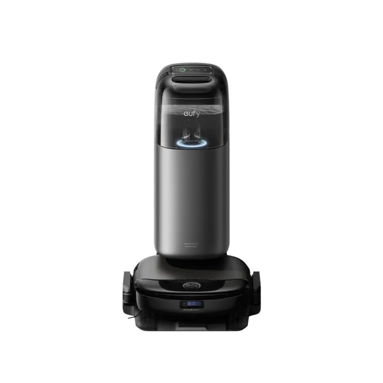 Anker Eufy S1 Pro robot tolmuimeja töötab põrandal