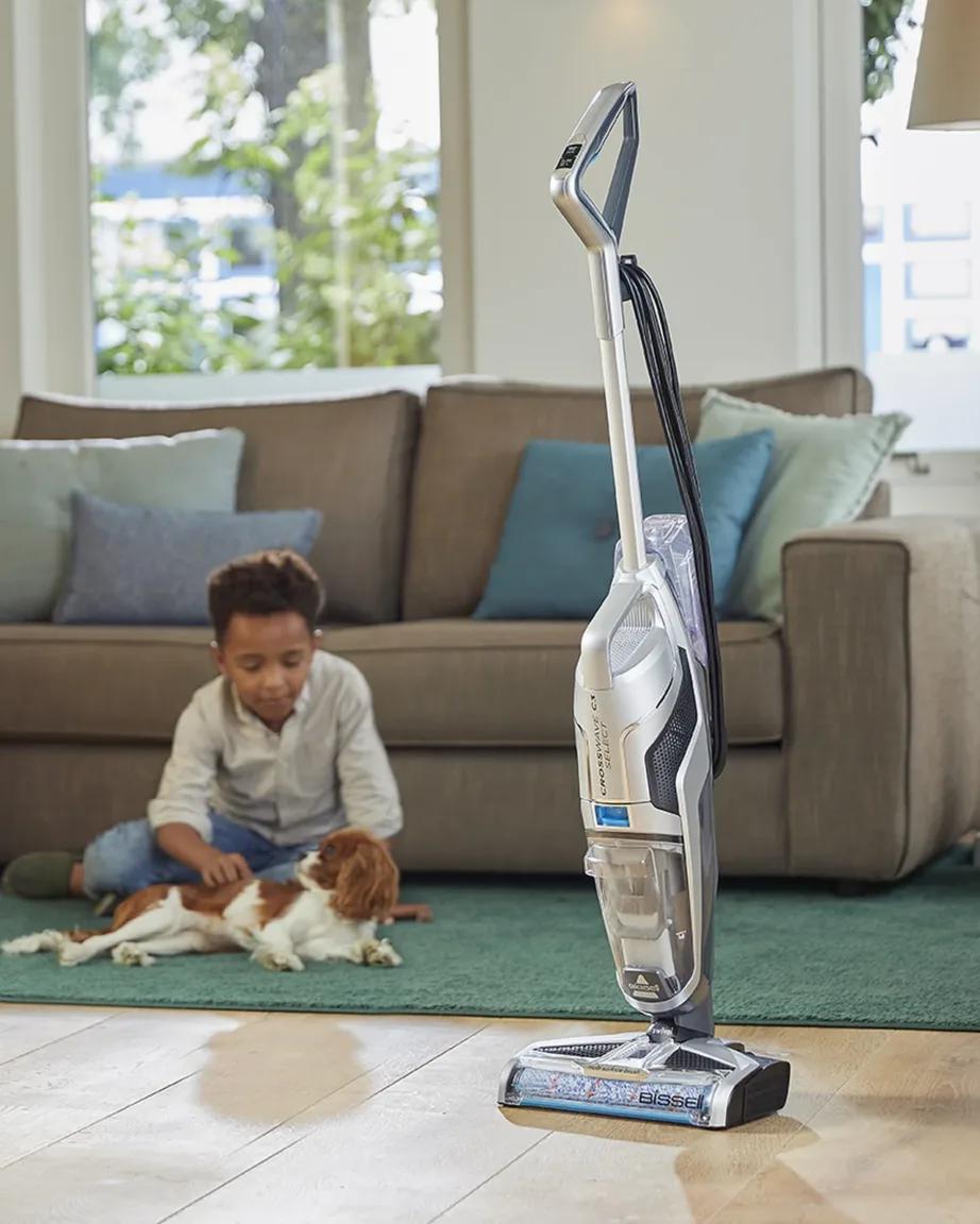 Bissell CrossWave C3 Select juhtmega varstolmuimeja pesemisfunktsiooniga, must/titaan/sinine, 560 W – 10
