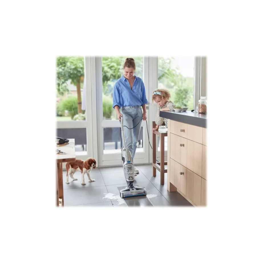 Bissell CrossWave C3 Select juhtmega varstolmuimeja pesemisfunktsiooniga, must/titaan/sinine, 560 W – 2