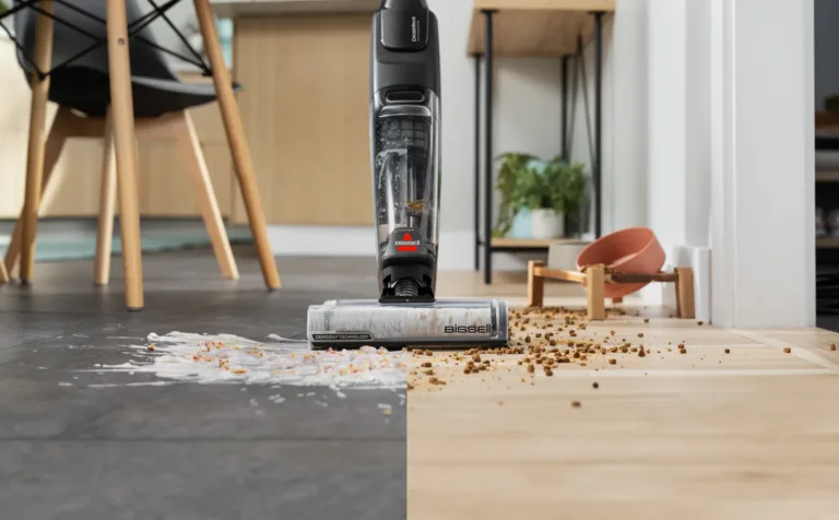 Bissell CrossWave OmniForce juhtpaneel lähedalt