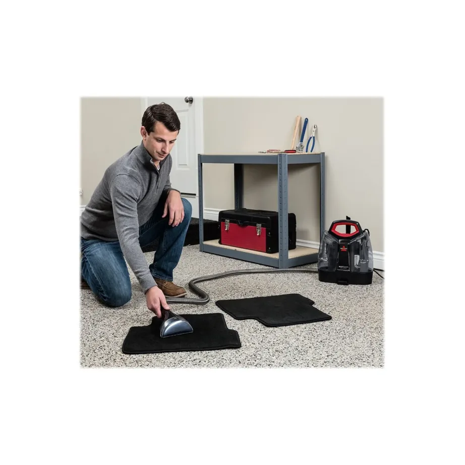 Bissell MultiClean Spot & Stain 4720M must/punane käsi-plekieemaldaja veepaagiga – 3