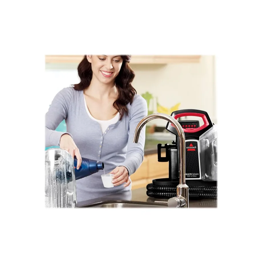 Bissell MultiClean Spot & Stain 4720M must/punane käsi-plekieemaldaja veepaagiga – 5