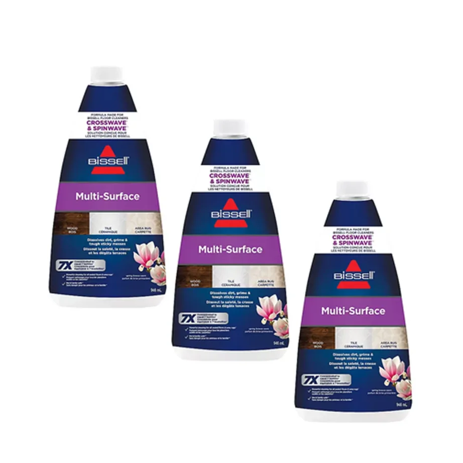 Bissell MultiSurface Detergent Trio Pack 3 x 1000 ml puhastusvahend CrossWave/SpinWave jaoks – 2