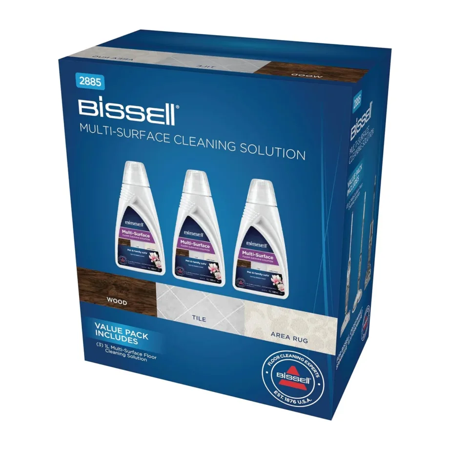 Bissell MultiSurface Detergent Trio Pack 3 x 1000 ml puhastusvahend CrossWave/SpinWave jaoks – 4
