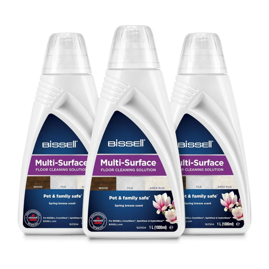 Bissell MultiSurface Detergent Trio Pack 3 x 1000 ml puhastusvahend CrossWave/SpinWave jaoks – 5