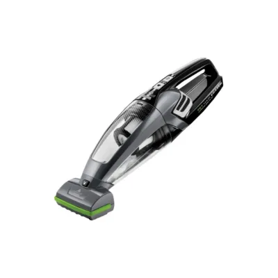 Juhtmevaba käsitolmuimeja puhastab diivanit