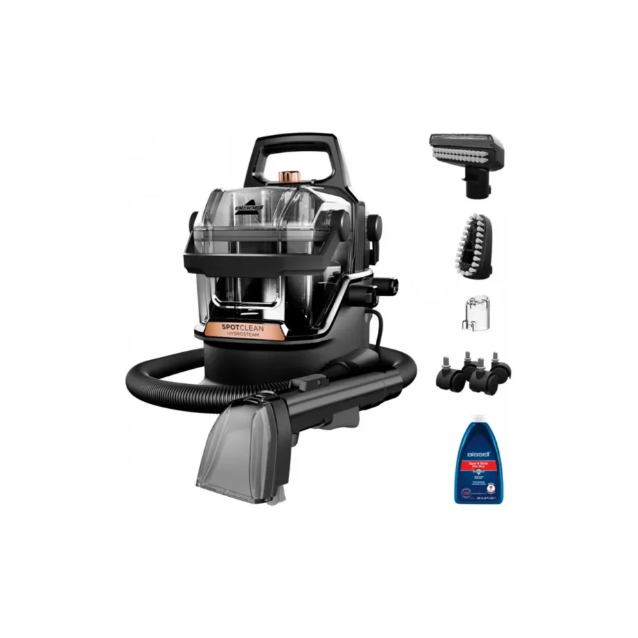 Bissell SpotClean HydroSteam Pro must 1000 W kaasaskantav vaiba- ja polstripuhasti 1,9 L – 7