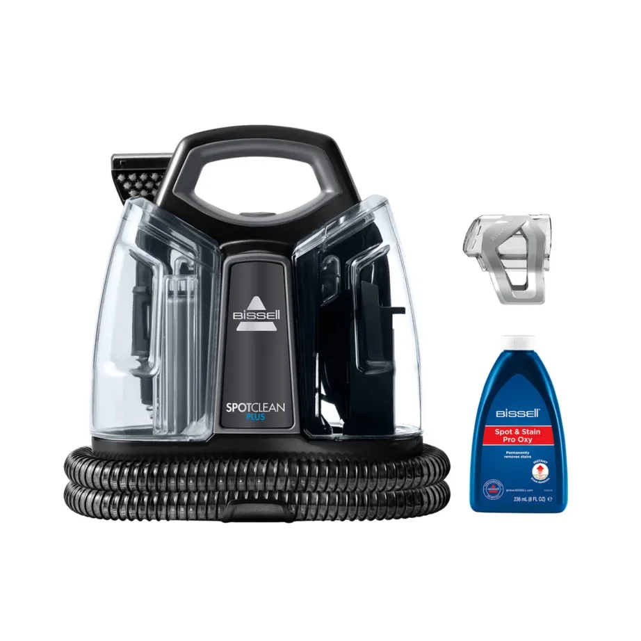 Bissell SpotClean Plus Cleaner 3724N must/titaan käsitolmuimeja vaipade ja polstri puhastamiseks – 6