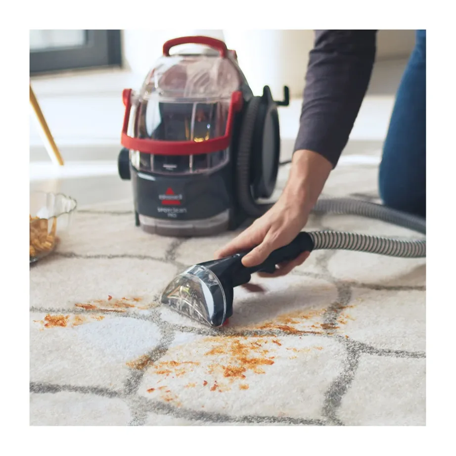 Bissell SpotClean Pro 36 cm punane/titaanium plekieemaldaja märg- ja kuivpuhastusega – 8