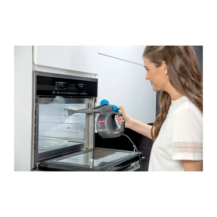 Bissell SteamShot 1050 W sinine/titaan käsiaurupuhasti 0,36 l veepaagiga – 13