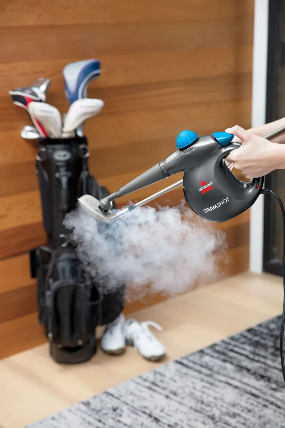 Bissell SteamShot 1050 W sinine/titaan käsiaurupuhasti 0,36 l veepaagiga – 15