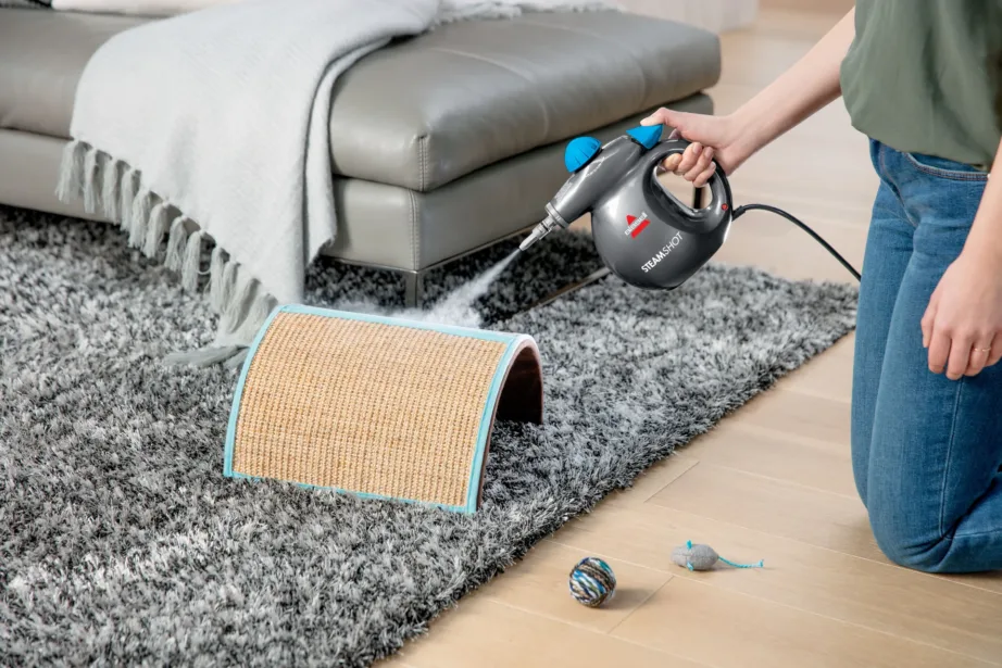 Bissell SteamShot 1050 W sinine/titaan käsiaurupuhasti 0,36 l veepaagiga – 2