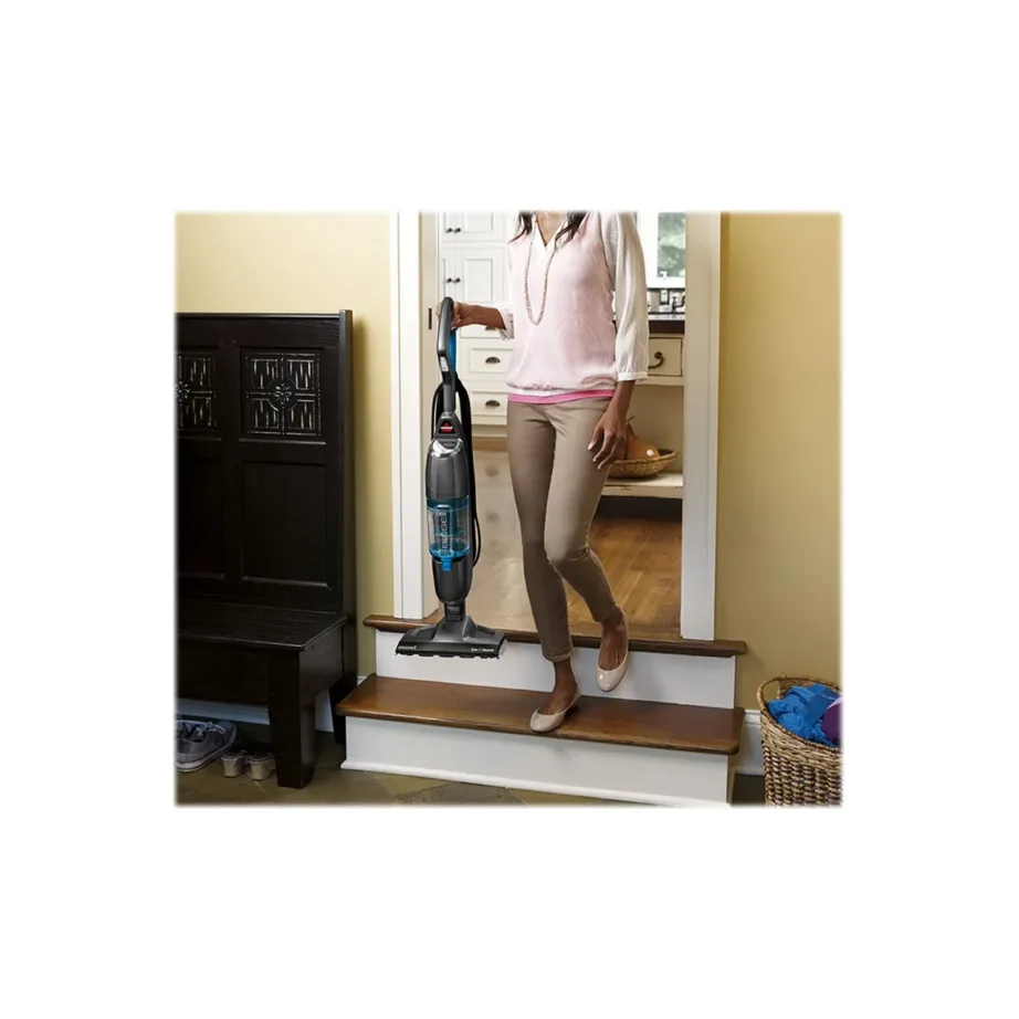 Bissell Vac & Steam 1600 W sinine/titaan tolmuimeja-aurupesur kõvapõrandatele 28 cm – 4