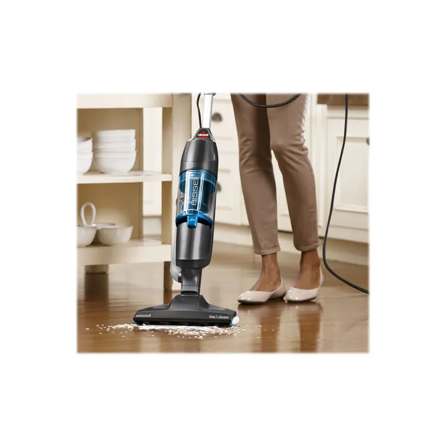 Bissell Vac & Steam 1600 W sinine/titaan tolmuimeja-aurupesur kõvapõrandatele 28 cm – 6