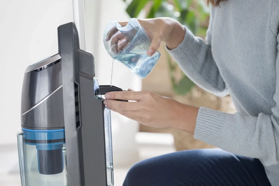 Bissell Vac & Steam 1600 W sinine/titaan tolmuimeja-aurupesur kõvapõrandatele 28 cm – 9