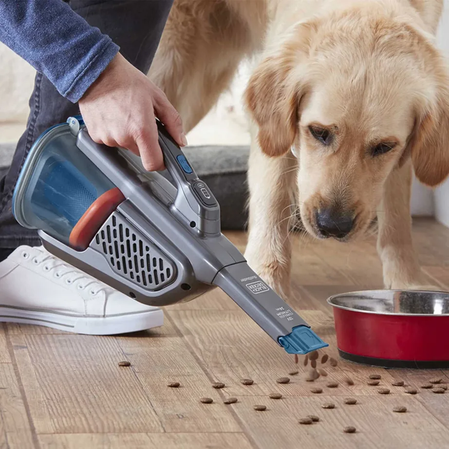 BLACK+DECKER BHHV320B-QW 12 V juhtmevaba käsitolmuimeja 0,7 l hall/sinine – 3