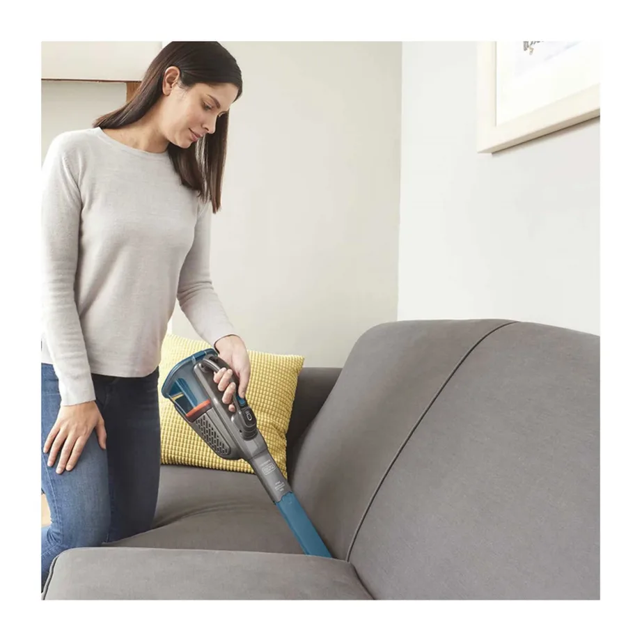 BLACK+DECKER BHHV320B-QW 12 V juhtmevaba käsitolmuimeja 0,7 l hall/sinine – 6