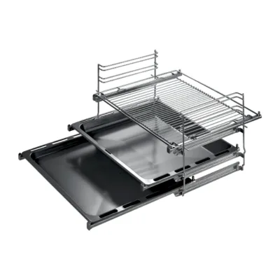 bosch teleskoopsiinid ahjule 2-tasandilised metallist