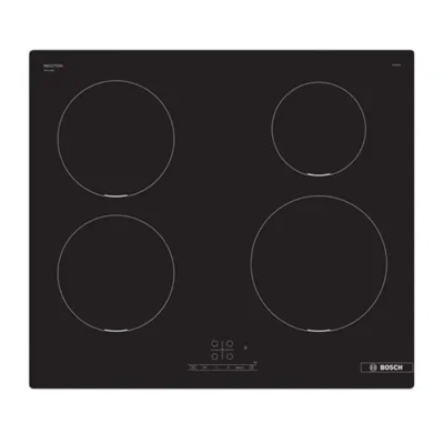 Must induktsioonpliidiplaat 4 tsooniga, Bosch PIE611BB5E