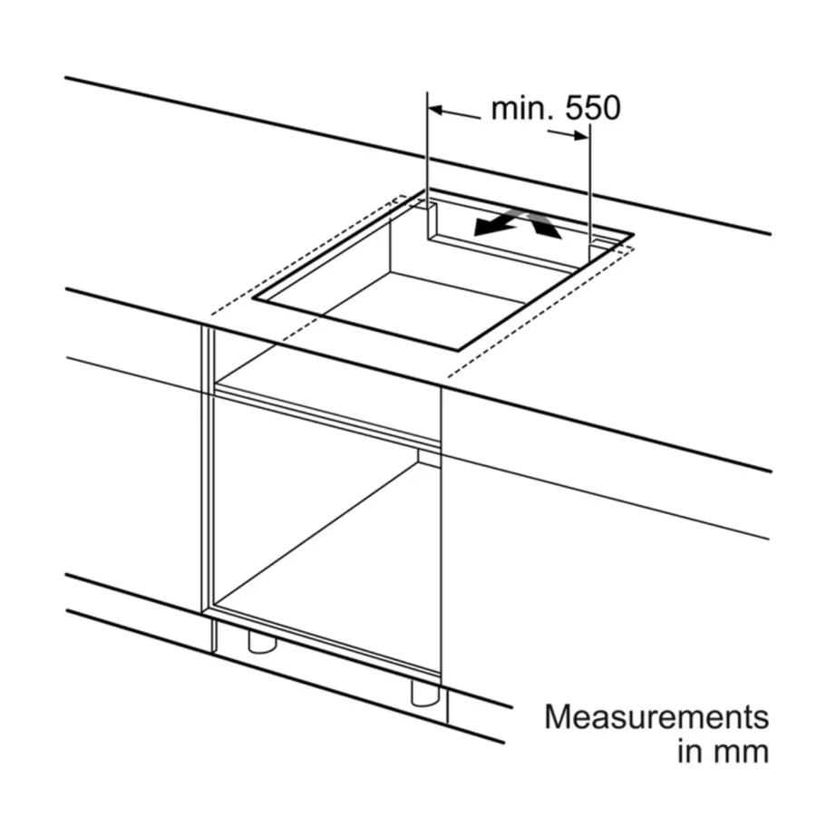 Bosch PUE612BB1J 60 cm valge induktsioonpliidiplaat 4 keedualaga puutejuhtimisega – 2