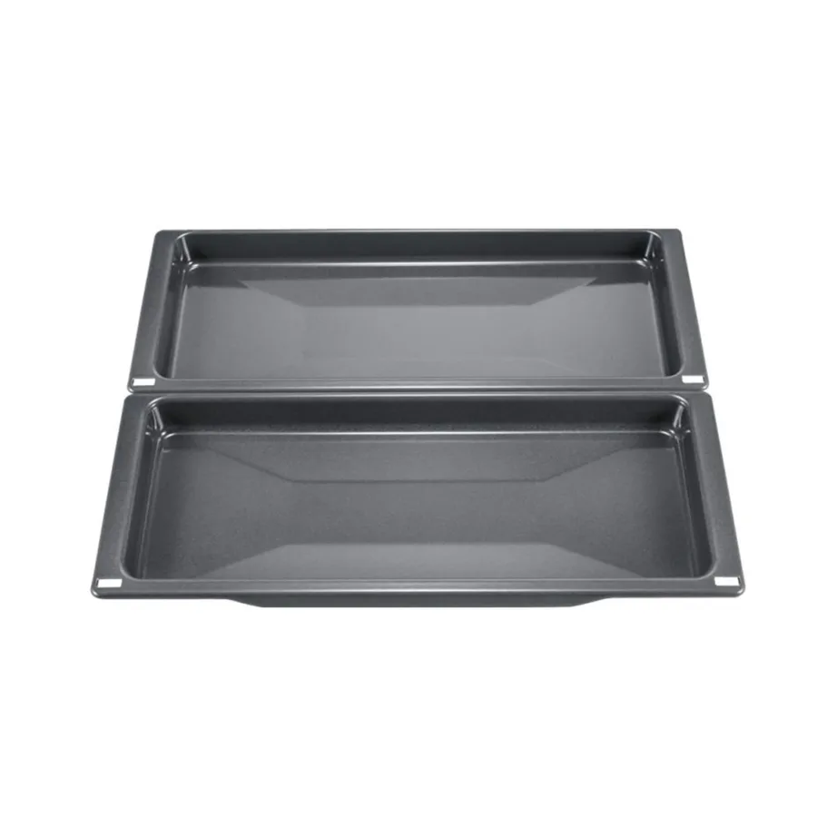 hall Bosch poolik ahjupann 2-osaline, hall metallpind