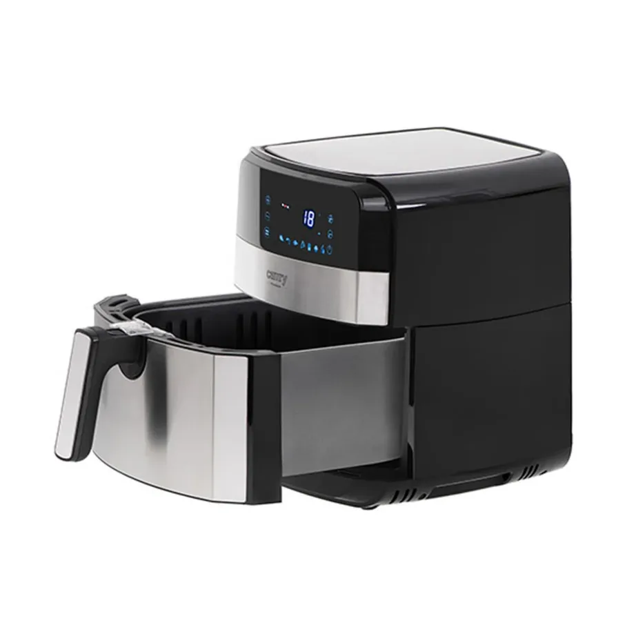 Camry CR 6311 roostevabast terasest kuumaõhufritüür 5 l LED-ekraaniga, 9 programmiga – 7