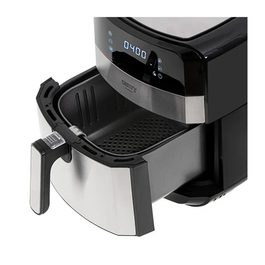 Camry CR 6311 roostevabast terasest kuumaõhufritüür 5 l LED-ekraaniga, 9 programmiga – 9