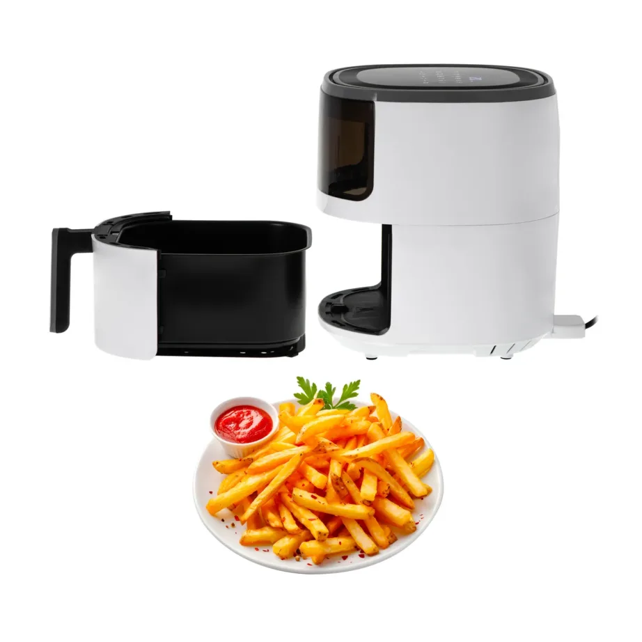 Camry CR 6313 valge 5L konvektsioon-kuumaõhufritüür LED-ekraaniga – 3