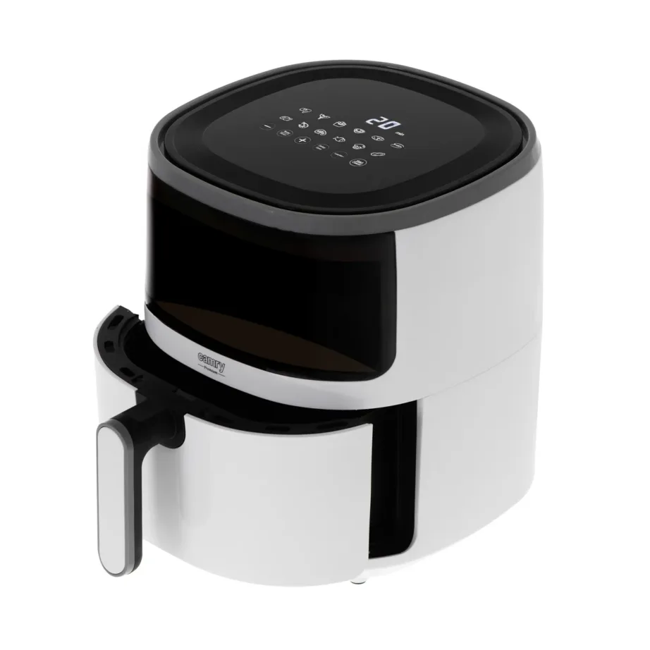 Camry CR 6313 valge 5L konvektsioon-kuumaõhufritüür LED-ekraaniga – 5