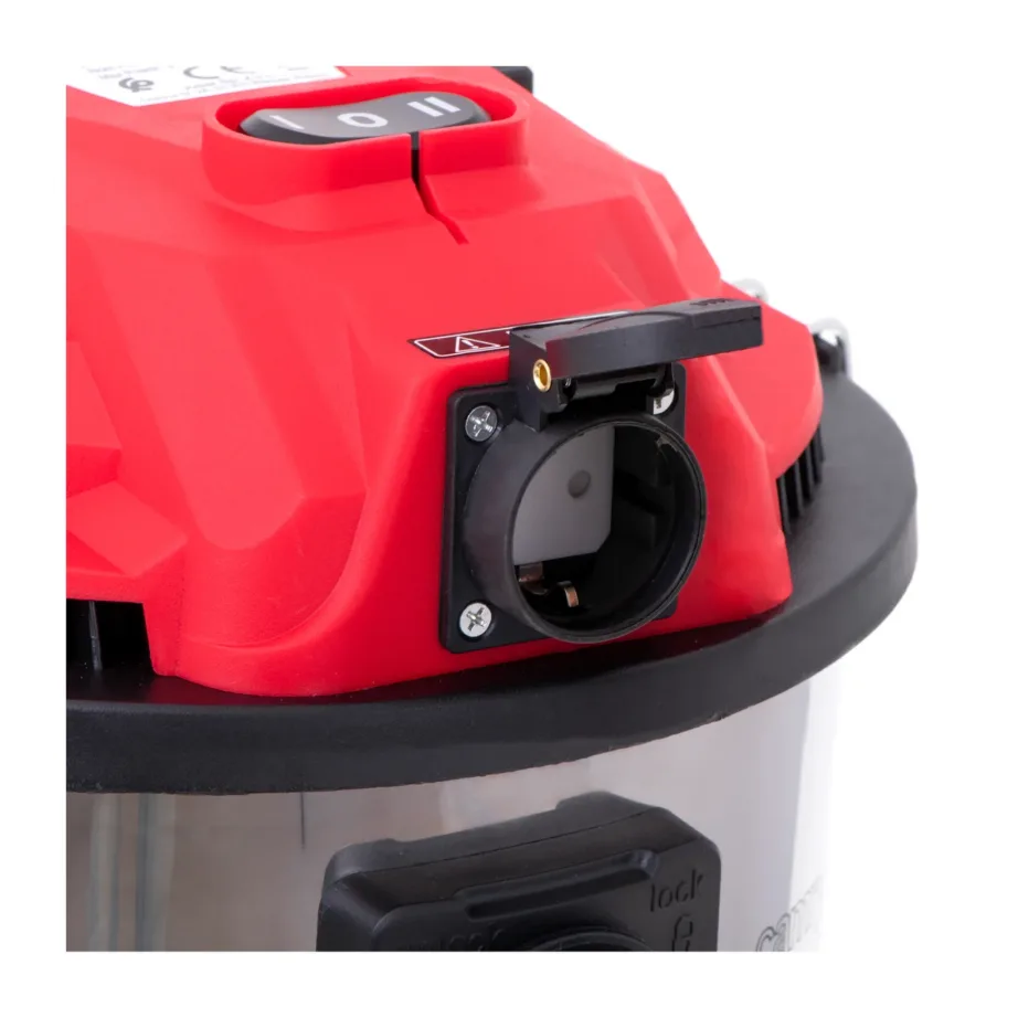 Camry CR 7045 punane/hõbedane professionaalne tööstuslik tolmuimeja 25 L HEPA filter 3400 W märg- ja kuivpuhastus – 2