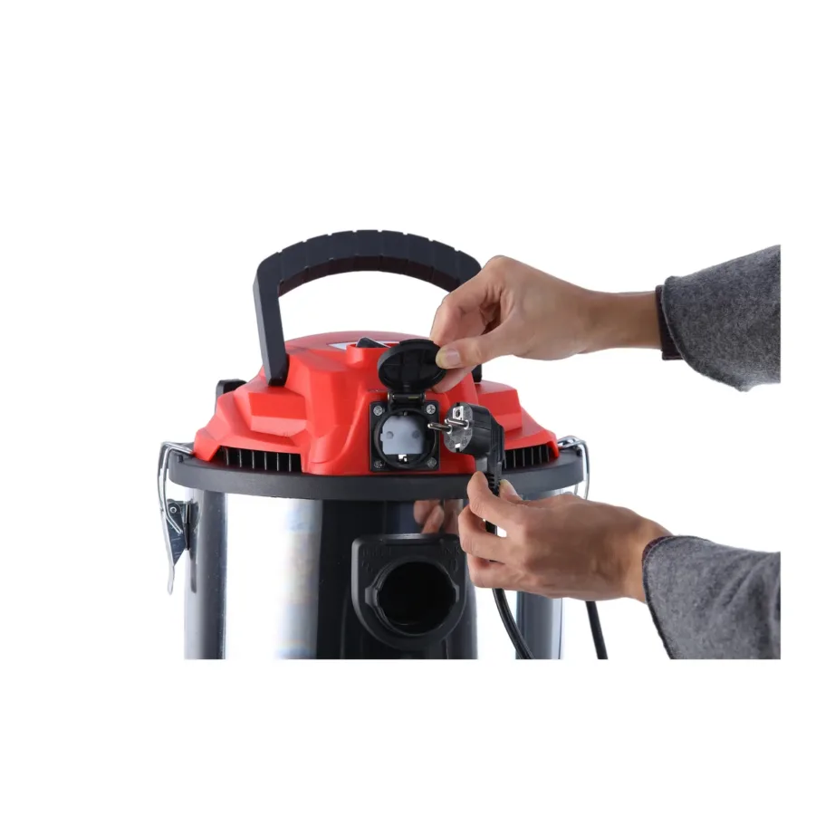 Camry CR 7045 punane/hõbedane professionaalne tööstuslik tolmuimeja 25 L HEPA filter 3400 W märg- ja kuivpuhastus – 7