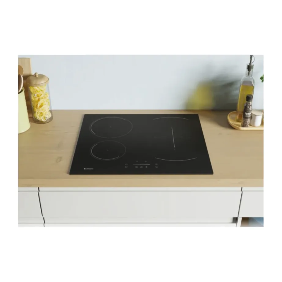Candy CTP643C/YEP 59 cm must induktsioonpliidiplaat 4 keedualaga, taimeriga - 2