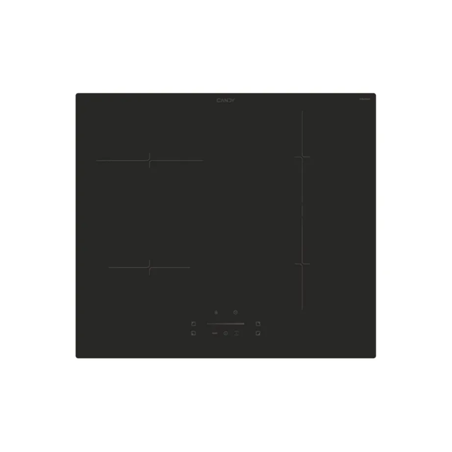 Candy CTP643C/YEP 59 cm must induktsioonpliidiplaat 4 keedualaga, taimeriga - 5