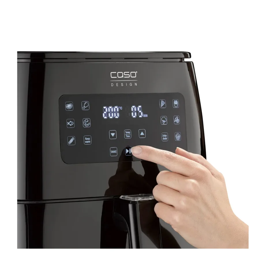 Caso AF 660 Duplex 6 L 1700 W must airfryer puutejuhtimisega 30 cm – 6