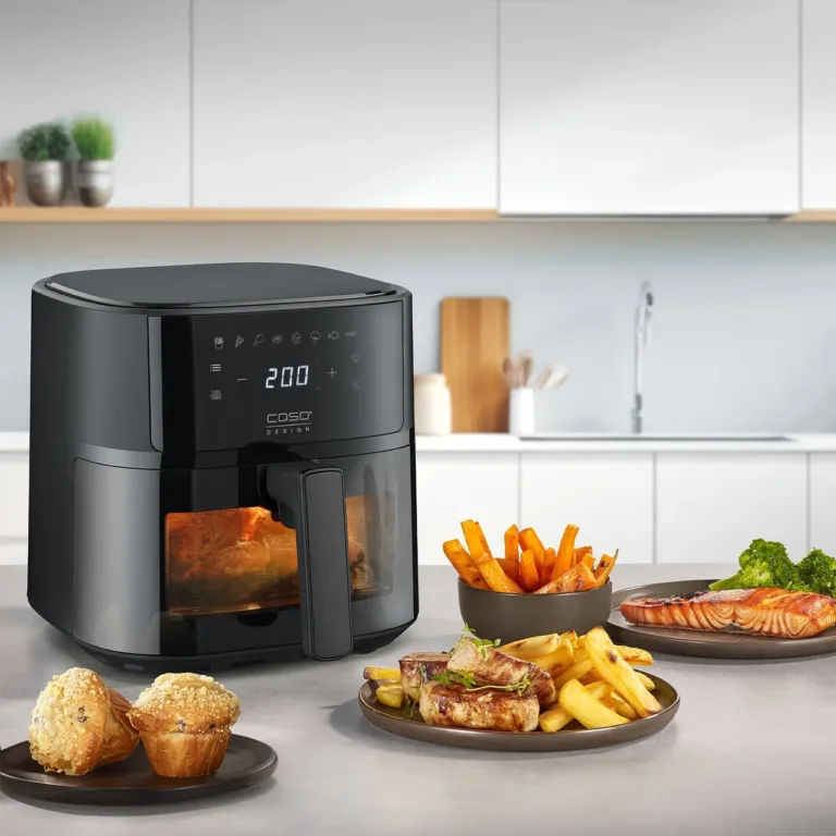 must suur kuumaõhufritüür Caso AirFry 6.0 otvaates