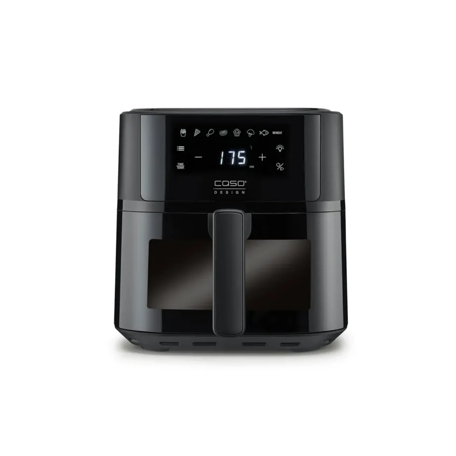Caso AirFry 6.0 must kuumaõhufritüür 6 L, 1700 W, 8 programmi, 28 cm – 9