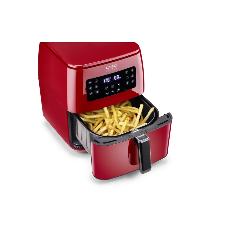 Caso Designer Air Fryer AF 600 XL 6 l punane kuumaõhufritüür, 12 programmi – 3