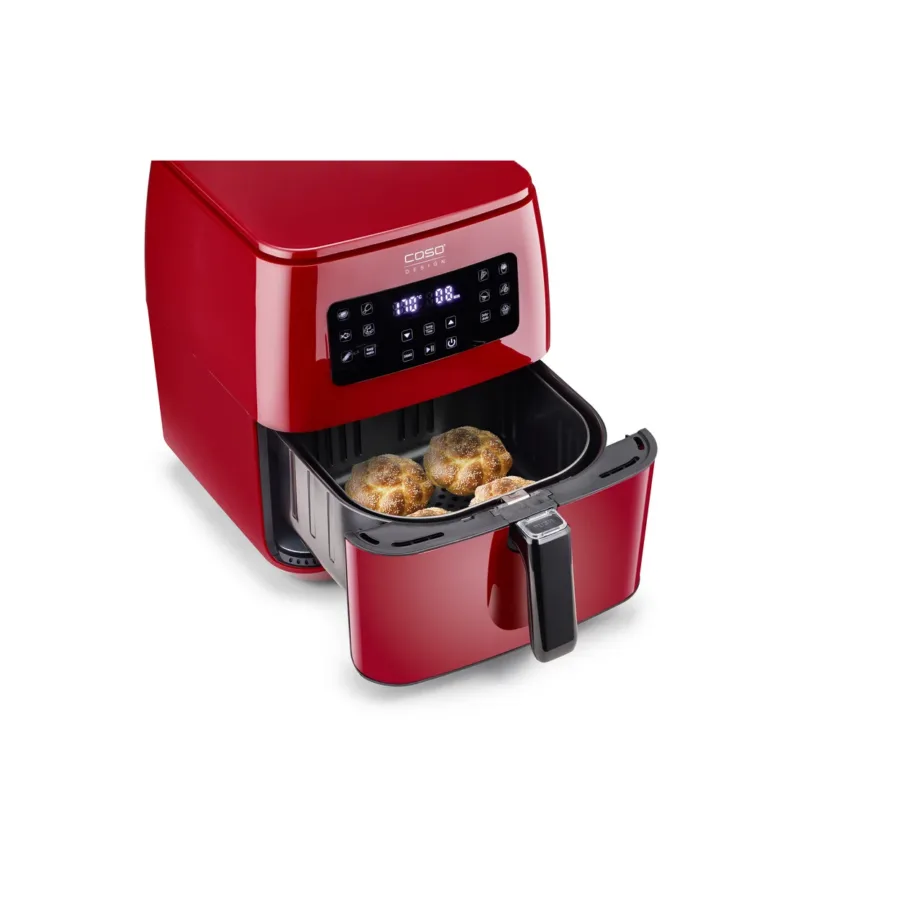 Caso Designer Air Fryer AF 600 XL 6 l punane kuumaõhufritüür, 12 programmi – 4