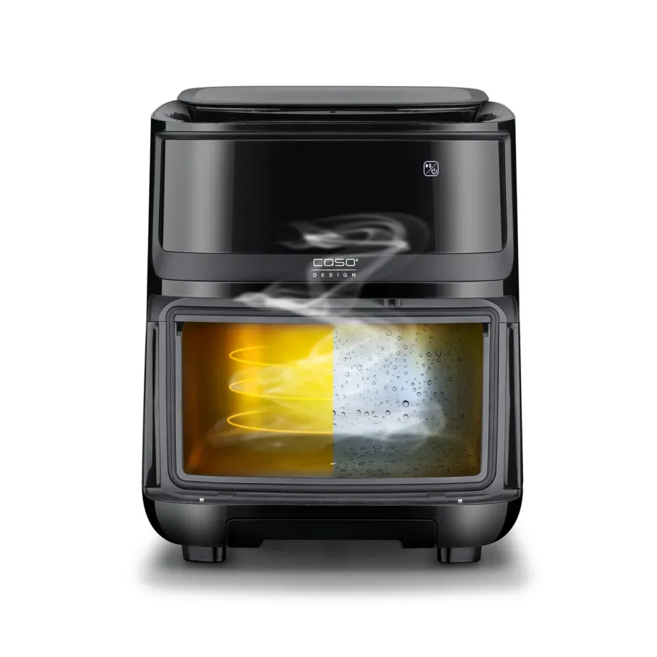 Caso Steam and AirFry 700 7 L must kuumaõhufritüür aurufunktsiooniga 30,5 cm – 3