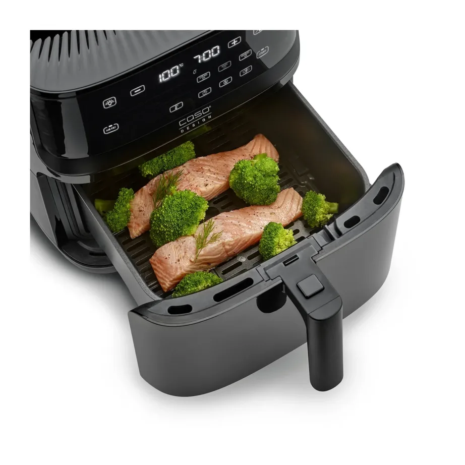 Caso Steam and AirFry 700 7 L must kuumaõhufritüür aurufunktsiooniga 30,5 cm – 7