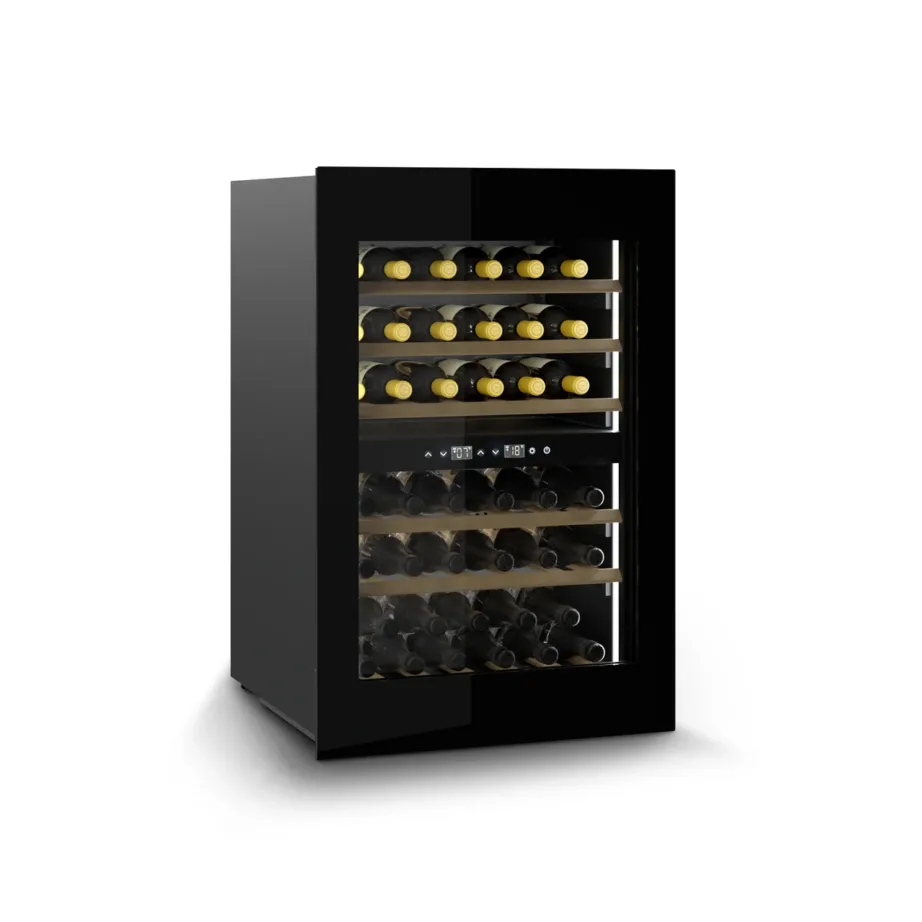 Caso WineDeluxe WD 41 must integreeritav kahe tsooniga veinikülmik 41 pudelile 60 cm