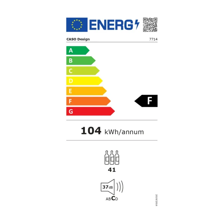 Metallist pudelipidur Caso WD 41 riiulil