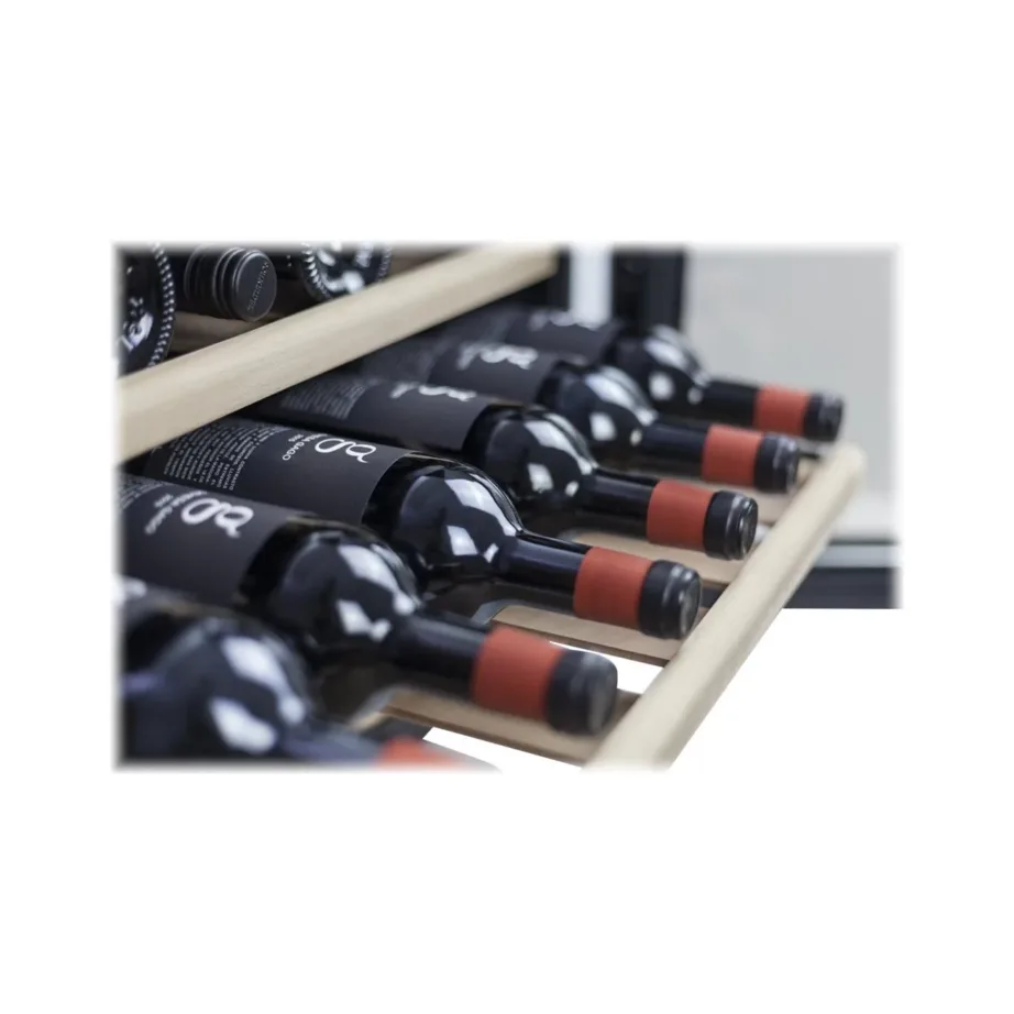 Caso WineSafe 18 EB 60 cm roostevabast terasest sisseehitatav veinijahuti, 1 tsoon, kuni 18 pudelile – 8