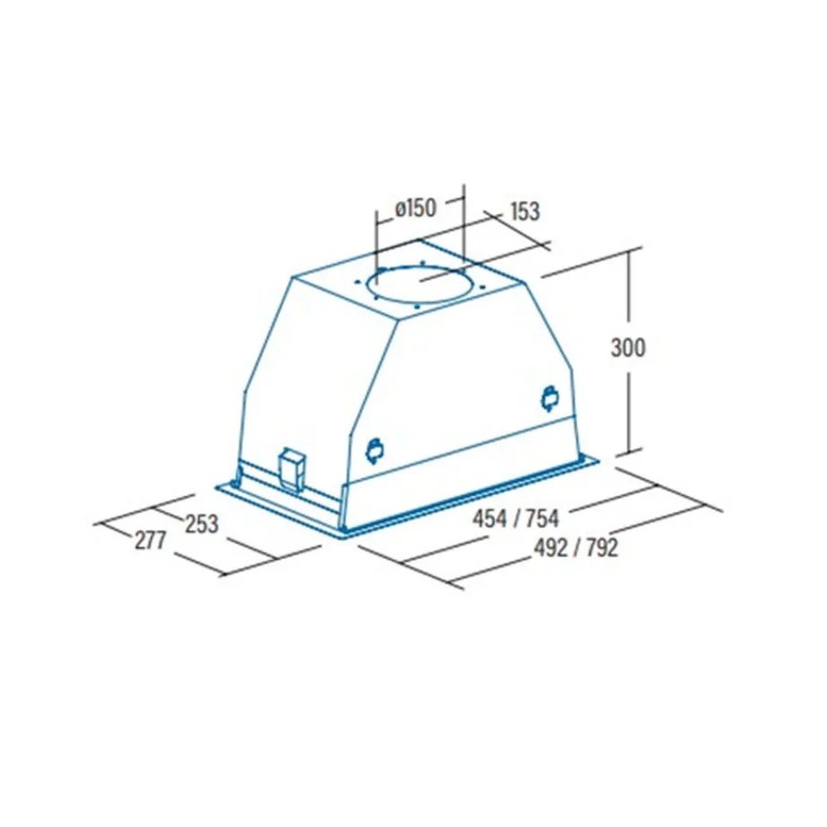 CATA GC DUAL A 45 XGBK 45 cm musta klaasiga integreeritav köögikubu LED-valgustusega – 2