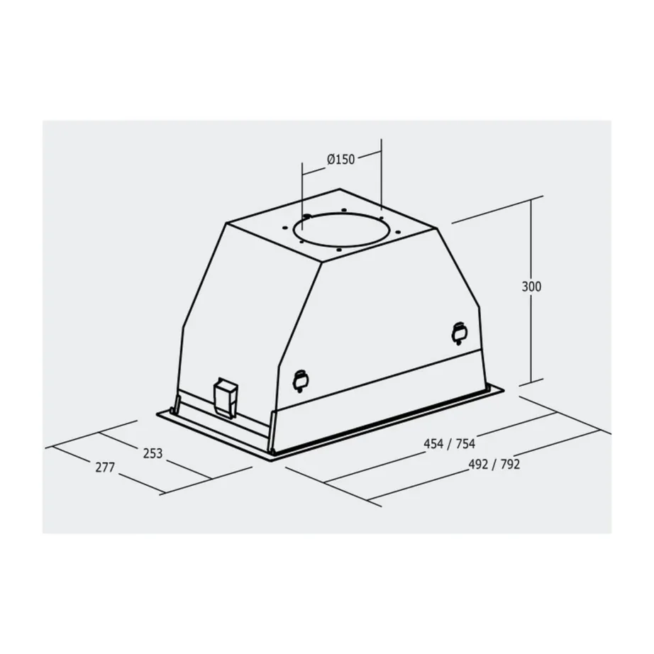 CATA GC DUAL A 75 XGBK 80 cm musta klaasiga puutejuhtimisega õhupuhasti – 2