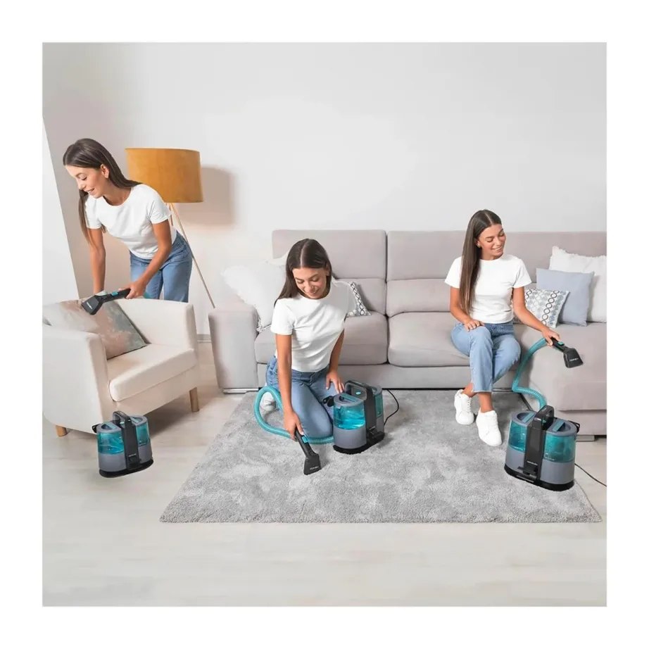 Cecotec Conga 4000 Carpet&Spot Clean must 400 W vaiba- ja tekstiilipesur 1 L märg- ja kuivimemisfunktsiooniga – 8